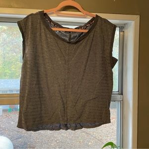 Prana blue shirt Size S